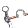 Horse Snaffle Bit Stainless Steel Rose Gold Plated Horse Gag