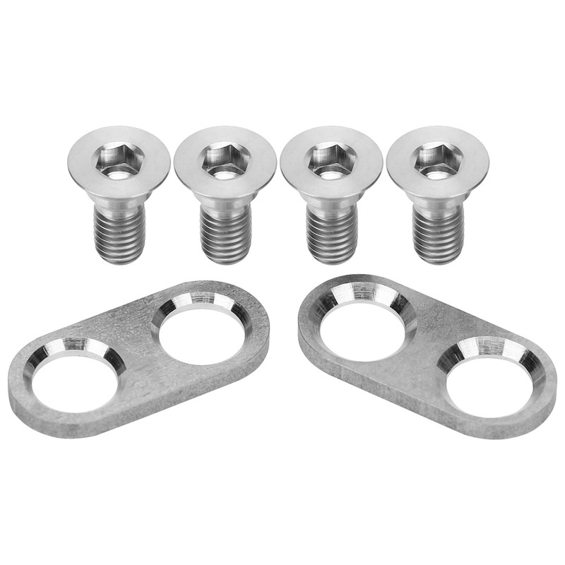 Mountain Bike Pedal Cleats Mounting Screws and Washers Titanium Alloy