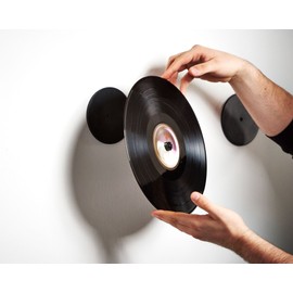 Twelve Inch Adapter - Invisible Display for Vinyl Records - For Wall Mounting Your Vinyl Records - No Frames or Visible Brackets