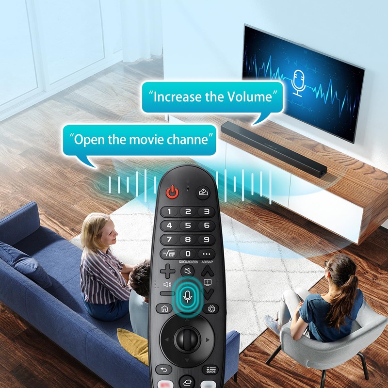 Replacement LG TV Remote Magic Remote Control AKB75855501 with Voice