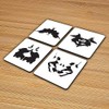 The Victorian Printing Co - Set of 4 Coasters Psychology