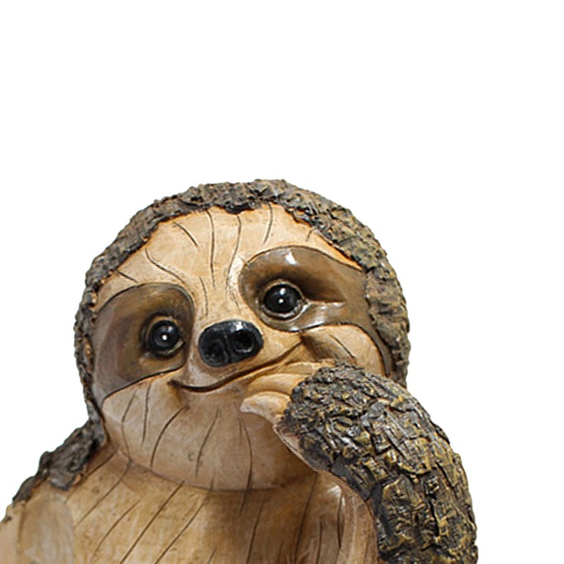 CHEOTIME Sloth Tree Hugger, Outdoor Tree Decorations Statue Hanging Outdoor
