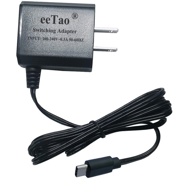 eeTao 5V USBC AC/DC Adapter Compatible with HYAKO LD-017 LD017
