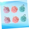 Healeved 6pcs Bath Soft Bubble Maker for Adults Exfoliating Bath