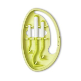 Tick Twister® ClipBox of 3 Tick Removers - Allows you to remove ticks from dogs, cats, horses and humans - Original - Made in France (Green)