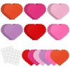 Jetec 108 Pcs Valentine's Day Heart Cutouts 5 Inches Valentines
