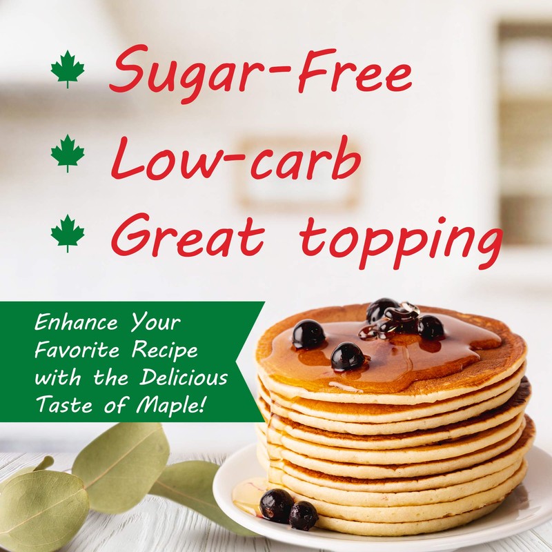 Maple Grove Farms Sugar-Free Pancake Syrup, Maple Flavor, 12 Ounce