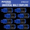 Master Elite Series 8 Piece Universal Air Hose Quick Push