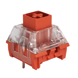 Kailh Box Key Switches for Mechanical Gaming Keyboards | Plate Mounted (Kailh Box Chinese Red, 65 Pcs)