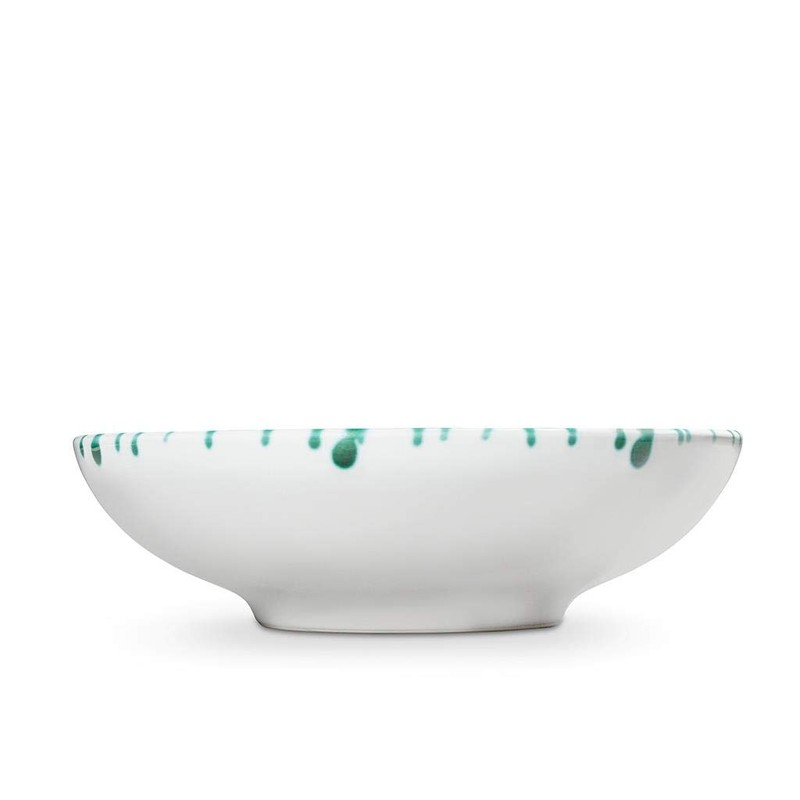 Gmundner 0100 SASA17 Salad Bowl Green-Flamed 17 cm