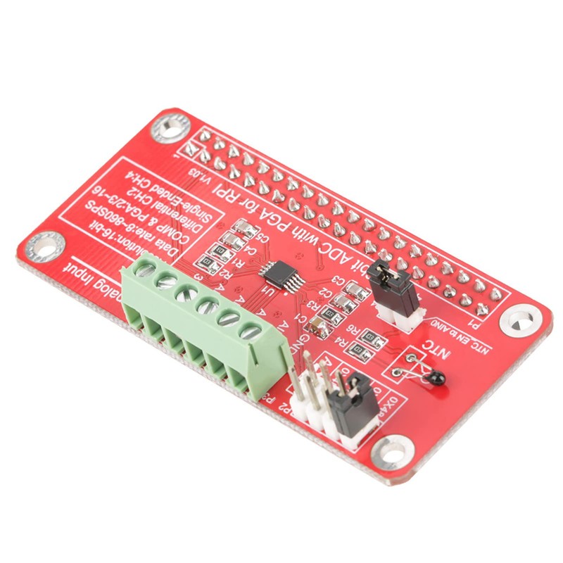 16 Bit ADC Analog to Digital Converter Module with I2C