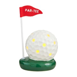 Mud Pie Golf Ball Light Up Sitter; 4 1/4" X 2 1/2"