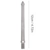 Tripod Feet Spike, Stainless Steel Spike Adapter with 3/8 Inch
