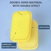 Taoluwin 6Pcs Kitchen Sponges, Dual-Sided Dish Sponge for Kitchen, High-Density