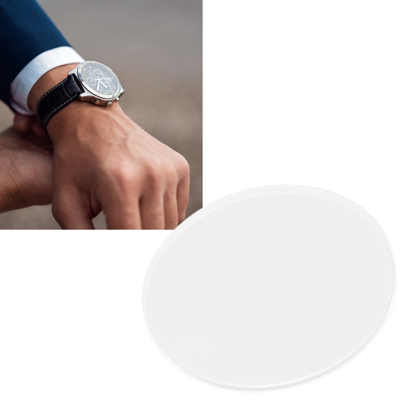 Sapphire Glass Watch Repair Lens 1.5mm Thickness Glass Watch Maintenance