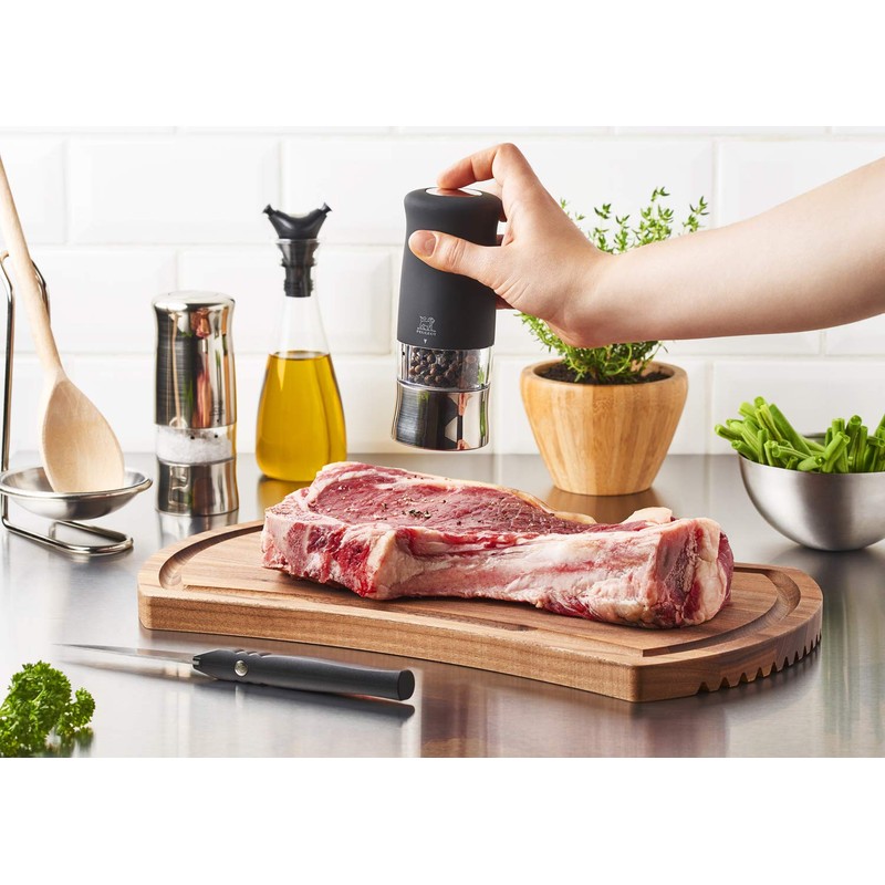 Peugeot Fidji 8.25 Inch Pepper Mill, Black Matte