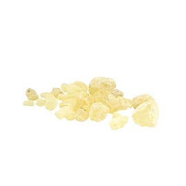 aqasha Premium Gum Damar - White Dammar for Smoking Made of Dammar Resin of Indian Deciduous Trees - Should Have Mood Brightening Effect 50 g (Must Be Mortared For Smoking)