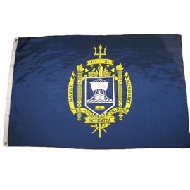 3x5 US Naval Academy Premium Quality Fade Resistant Flag 3'x5' Banner Grommets