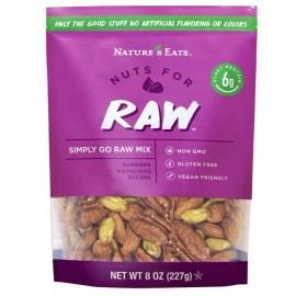 Natures Eats Nuts For Raw, 8 Oz (Pack of 1), Free Shipping