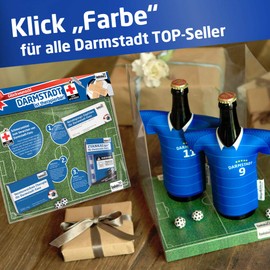 Ligara® for Darmstadt Fan Item Gift Birthday Fans (1x Single Dose) Men's Gifts by Ligakakao.de