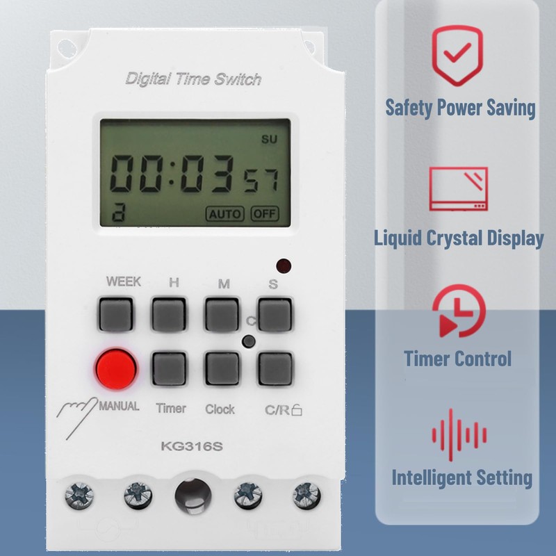 Digital Timer LCD Display Timer Microcomputer Timer Second Control Timing