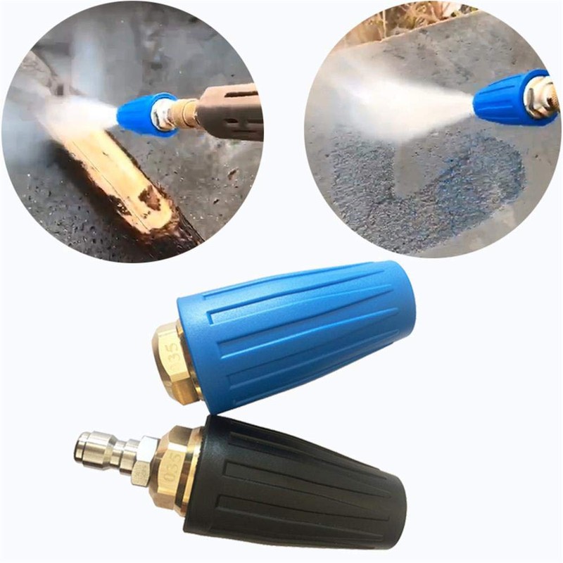 Pressure Washer Tips,Sunydog Turbo Nozzle 4000psi Max Rotating Pressure Washer