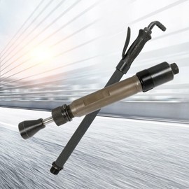 1180mm Pneumatic Tamping Machine 110V D9 Pneumatic Tapping Machine Earth Sand Rammer Tamper Air Drill Tamper Tapper Hammer Sander Large Casting Toolsfor Smelting Industry (0.63mpa)