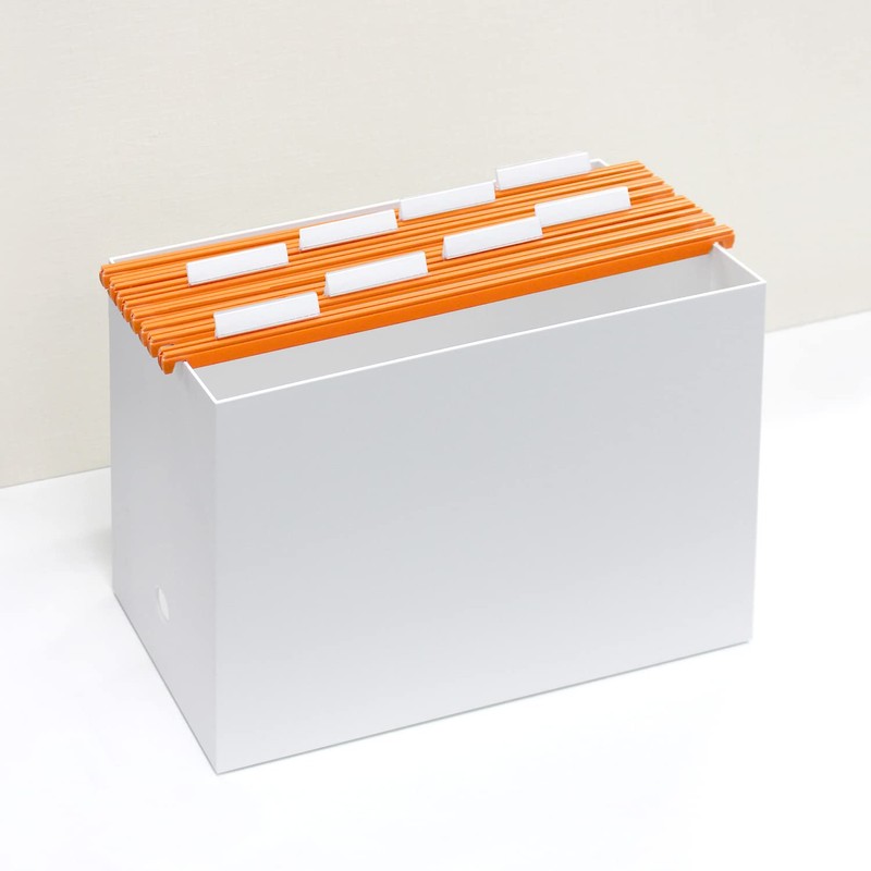 PLUS Hanging Folder, PP Hanger Folder, 5 Pieces, Orange x