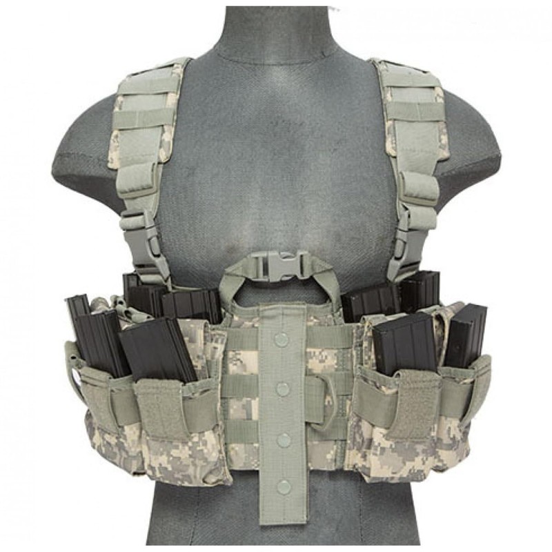 Lancer Tactical Hobby Version 2 Replica M4 Chest Harness MOLLE