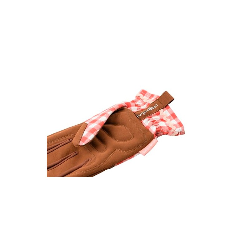 Burgon & Ball Colour Collection Gloves - Red Check
