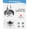 Hygie Rinse Upgraded 3 in 1 Kitchen Sink Drain Strainer
