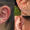 QWALIT Ear Piercing Gun Kit Earring Gun Piercing Kit Earring