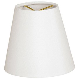 Royal Designs CS-901-6WH Hardback Empire White Chandelier Lamp Shade, White
