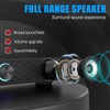 PC Speakers,Smalody Computer Gaming Speaker Cool Led/Volume Control Powered by