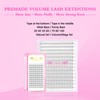 Premade Fans Eyelash Extensions 12D-D-0.07-10 Premade Volume Lash Extensions 320