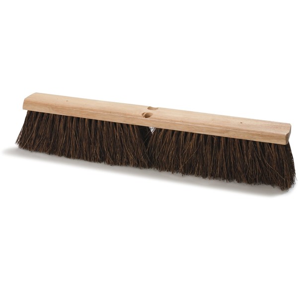SPARTA Flo-Pac Palmyra Floor Sweep, Heavy Sweep for Cleaning, 18 Inches, Brown