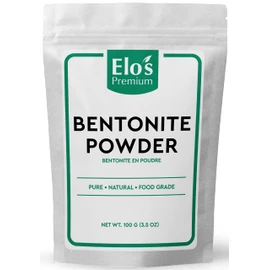 Bentonite Powder Clay (100g)| Packed in Canada| 100% Pure and All-Natural Food-Grade Agent| Wine Clarifier and Fining Agent| by Elo’s Premium