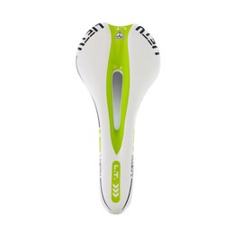 INION White/Green Gel Bicycle Seat Bicycle Saddle Mountain Bike Touring Saddle