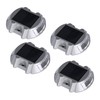 Solar Deck Lights 4 Pack LED Dock Lights for Walkway,