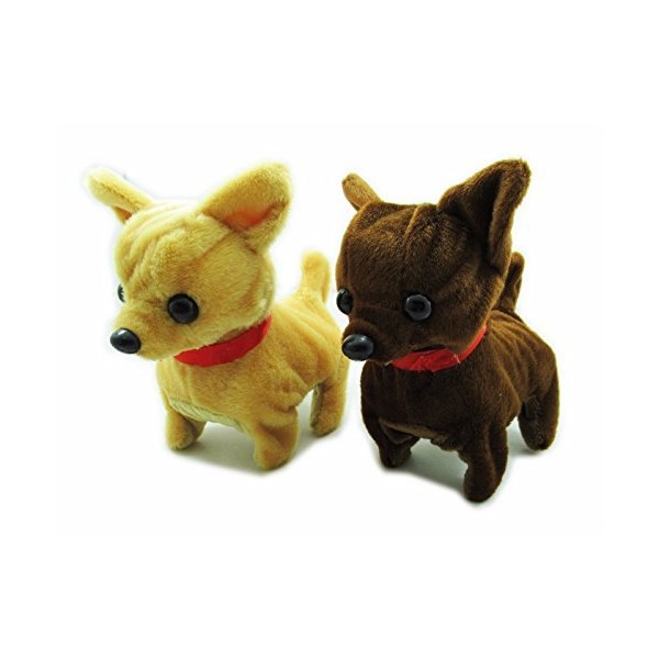 Mytoys&Gift 1pc pf Walking, Moving, Barking, Tail Wagging Plush Baby