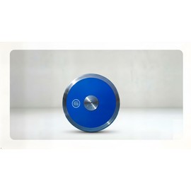 Trail Creek TC Blue Express 1 kg Discus -Girls Discus - Girls 1k High School Throwing Discus - Beginner 1kg Discus - Discus - Womens Discus 1kg- Discus Throw Disc - Girls Discus 1kg