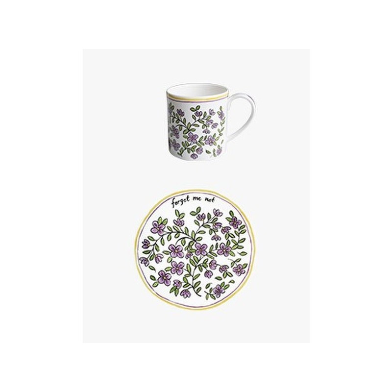 Forget Me Not Bloom Single Dessert Brunch Set / 포겟미낫