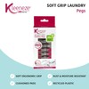 Kleeneze 20-Pack Laundry Pegs – Durable Clothespins, Soft Ergonomic Rubber
