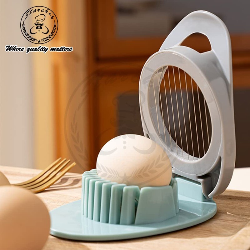 Starchef Stainless Steel Preserved Egg Ham Banana Cutter Slicer, Slice