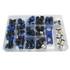 NPTSSFe Pneumatic Push-to-Connect Fittings Kit, 53 Pieces Quick Release Air