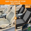 Kistrba Front & Rear Seat Cover Compatible with 1982-2002 Chevy