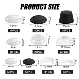 385 Stück Bump Dots Blinde, Verschiedene Stile Sehhilfen für Sehbehinderte Lesehilfen für Blinde Erhabene Taktile Punkte Braille Aufkleber für Ältere Menschen mit Sehbehinderung