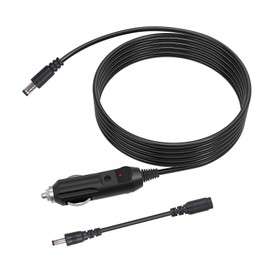 12V Car Charger for Brother PocketJet - Compatible with PocketJet 3/6/7 Series PJ-622/623/662/663 Mobile Printer, Pocketjet 3 Plus PJ-722/723/762/763/773 Thermal Printer Power Supply