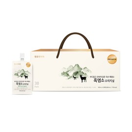 Cheonhoen Care (현대Hmall)천호엔케어 국산 흑염소 진액 오리지널 100ml 30팩 (Hyundai Hmall) Cheonhoen Care Domestic Black Goat Essence Original 100ml 30 Packs