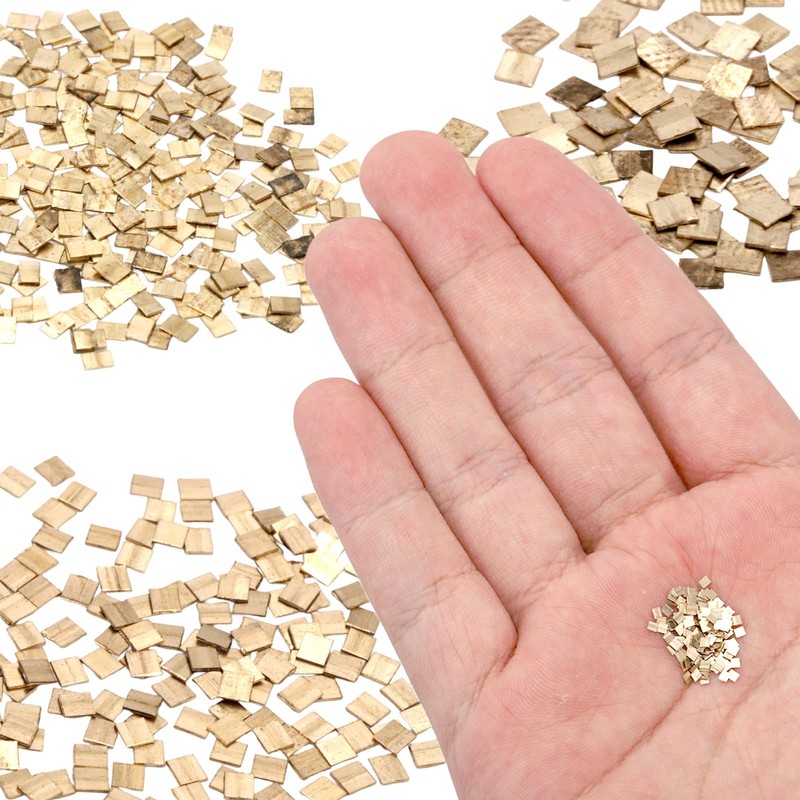 0.5 Gram (0.32DWT) 14K Gold Solder for Jewelry Making, 1.5x1.5mm